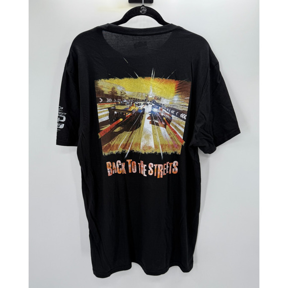 IndyCar T Shirt Mens Detroit Grand Prix Black Size XL Back To The Streets - Picture 7 of 7